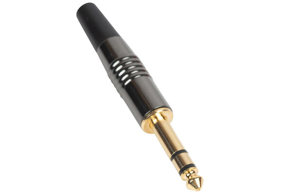 6.35 mm TRS Stereo Plug Gold Plated
