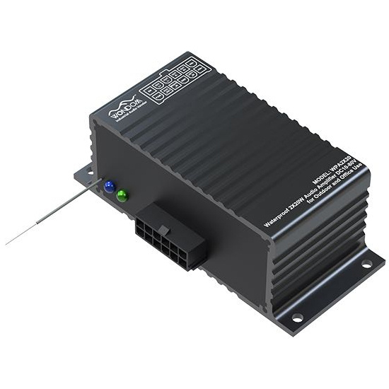 AA-AS32992 WPA2X20 2x20W Mini Waterproof Amplifier for Marine & Automotive