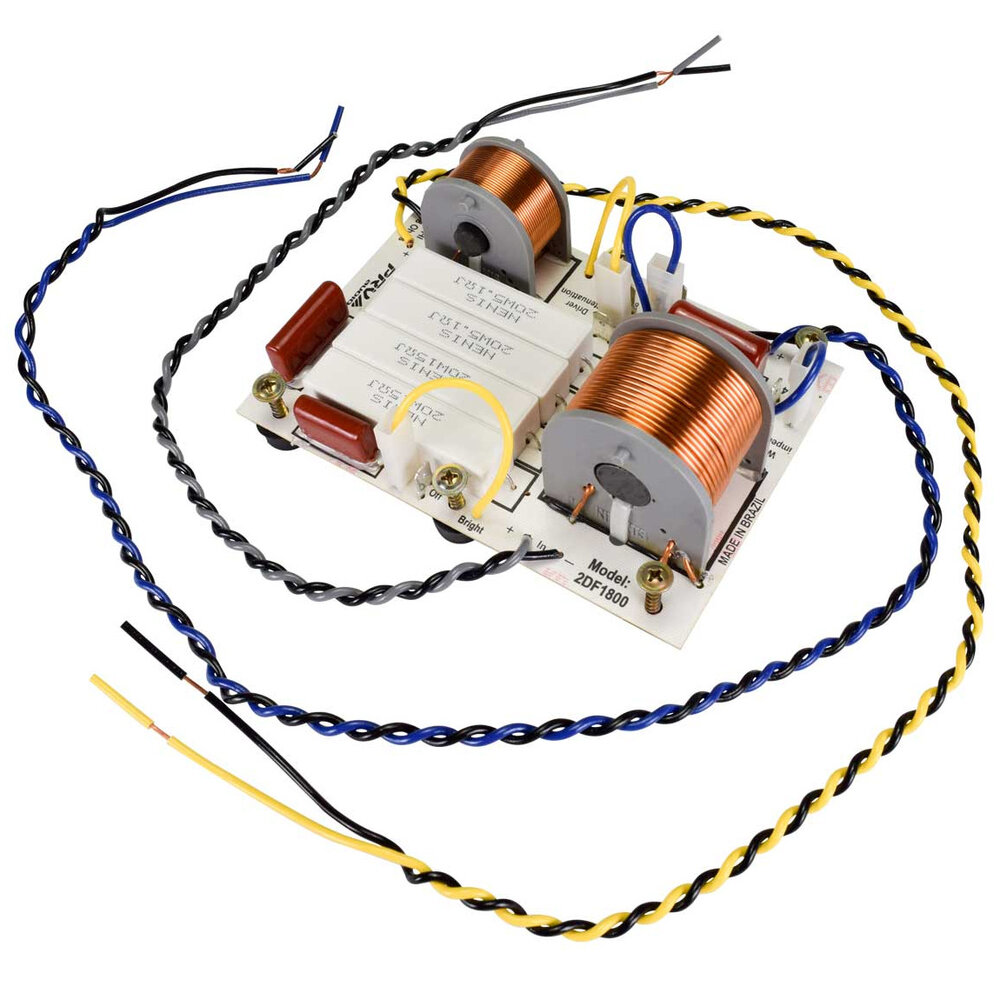2DF1800 2-way Speaker Assembled Crossover 1800 Hz with Selectable ...