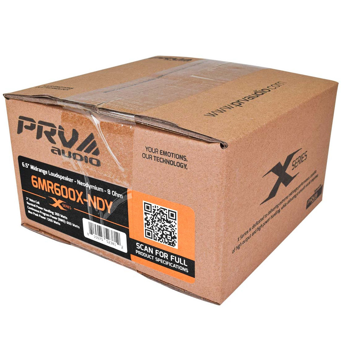 6MR600X-NDY Neodymium Mid-range Woofer