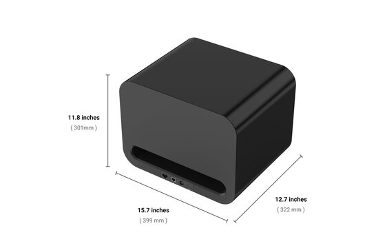 Sub Pro Active Subwoofer Black