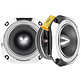 TW700Ti-4 SLIM Bullet Super Tweeter Pair
