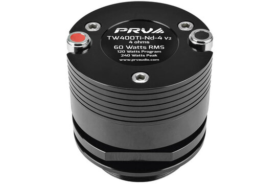 TW400Ti-Nd-4 v2 Bullet Super Tweeter Pair