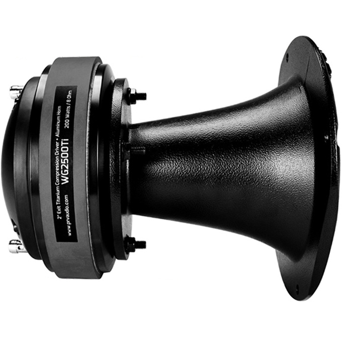 WG2500Ti Horn Compression Driver