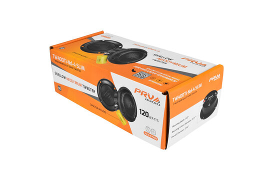 TW400TI-Nd-4 SLIM Bullet Super Tweeter Pair
