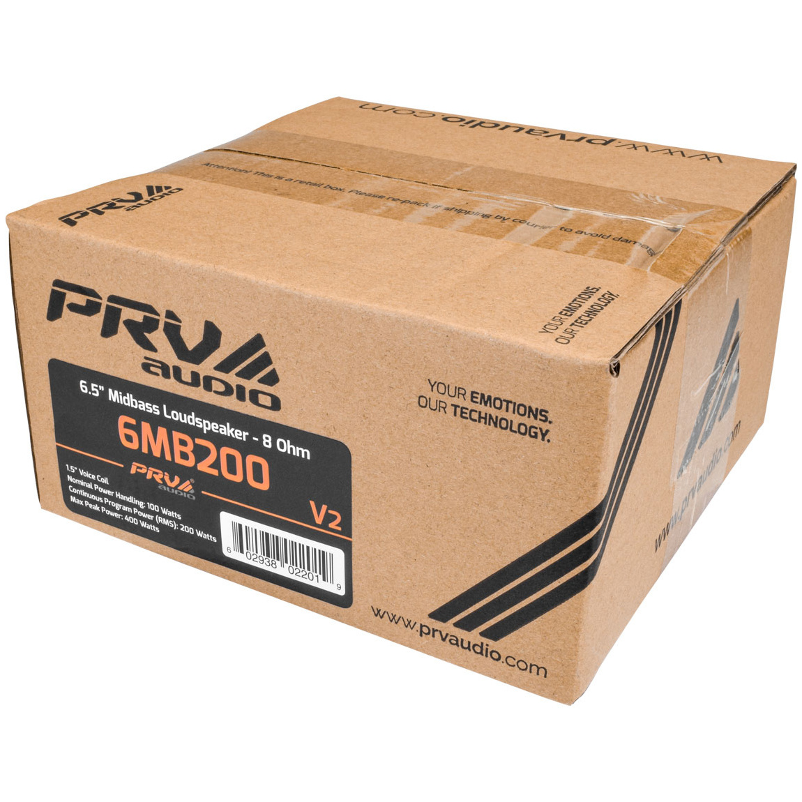 6MB200 v2 Bass-midwoofer