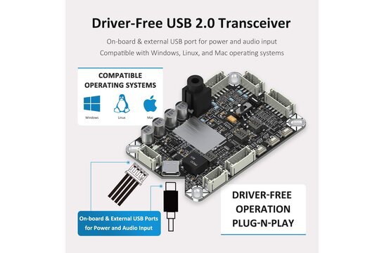 AA-AB41167 UCM-PCM2706C USB to S/PDIF I2S Analog DAC Signal Converter