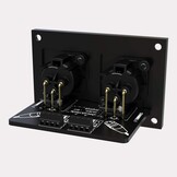 AA-AA11433 ADP-XAO Analog Output Audio Distribution Panel XLR 4mm Aluminum