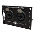 AA-AA11432 ADP-XAI Analog Input Audio Distribution Panel XLR / 6.35mm 1/4" TRS Stereo Female Connector