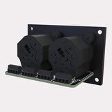 AA-AA11432 ADP-XAI Analog Input Audio Distribution Panel XLR / 6.35mm 1/4" TRS Stereo Female Connector