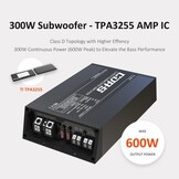 CDA-S 1x300W Mono Car Audio Subwoofer Verstärker
