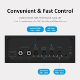 CDA-S 1x300W Mono Car Audio Subwoofer Verstärker