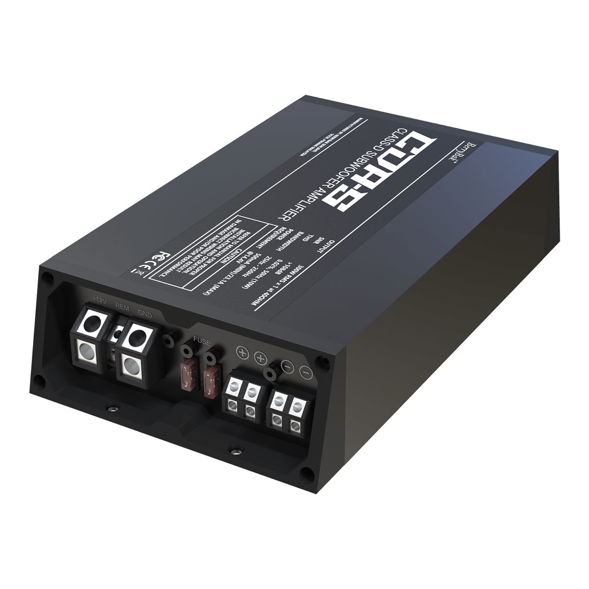 CDA-S 1x300W Mono Car Audio Subwoofer Verstärker