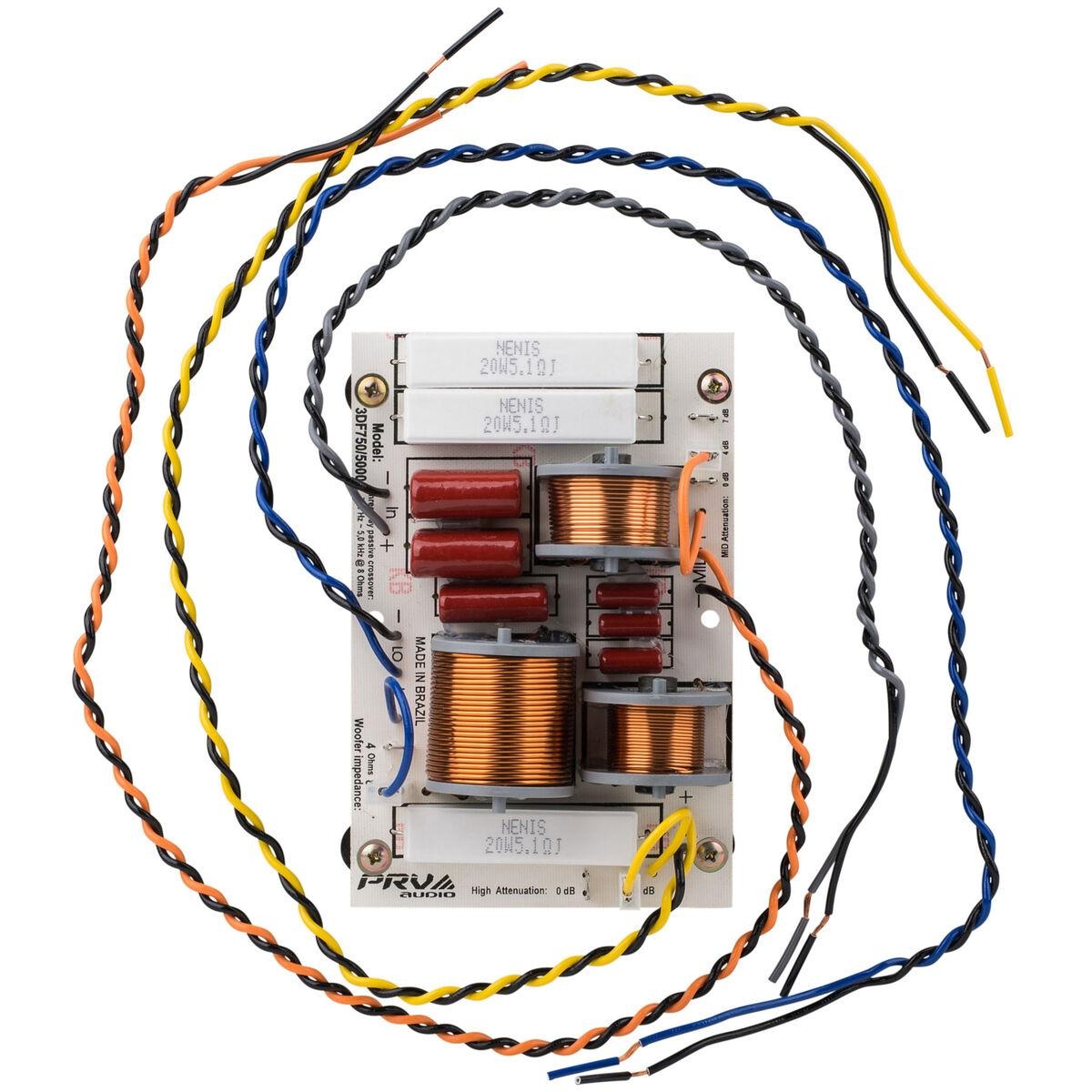 3DF750/5000 3-way Speaker Assembled Crossover 750/5000 Hz with Selectable Attenuation