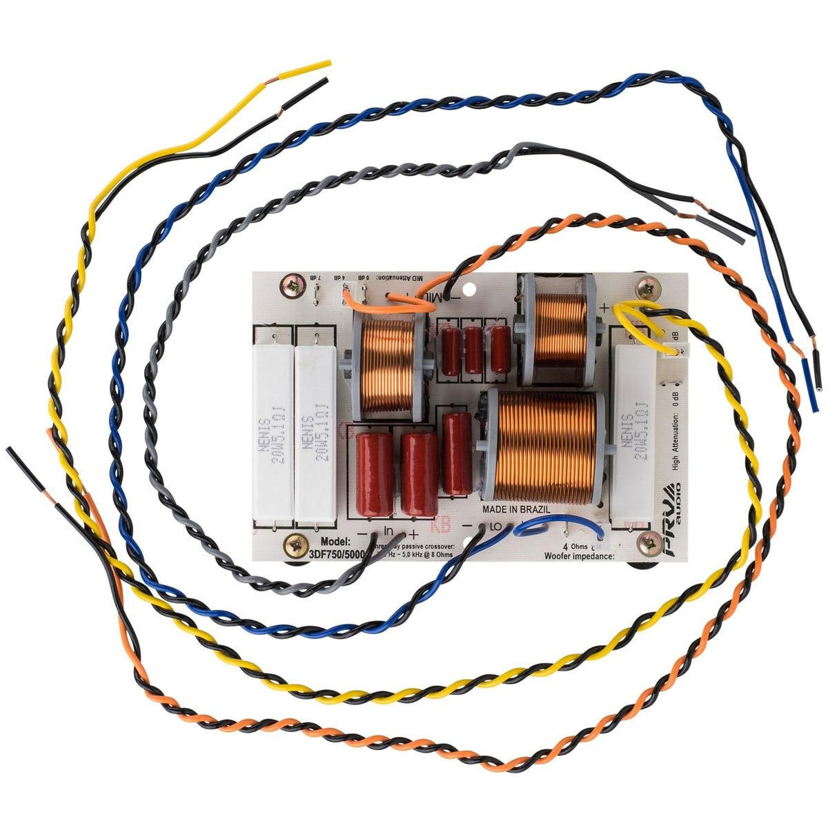3DF750/5000 3-way Speaker Assembled Crossover 750/5000 Hz with Selectable Attenuation