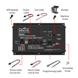 Functional Cables Kit for GAU4 Gaming Amplifier