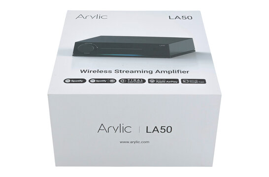 LA50 Wireless Stereo  Amplifier with AirPlay 2, Spotify Connect and Google Cast Music