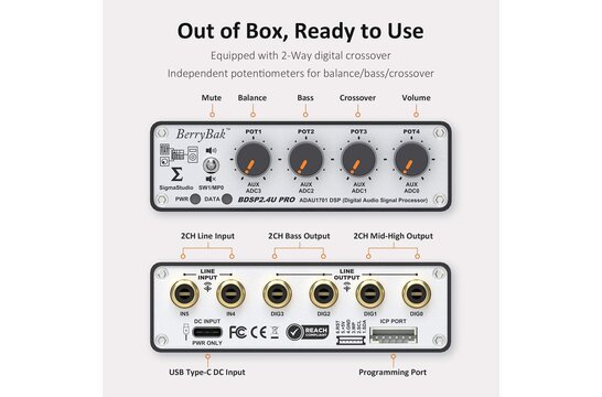 AA-AP23125 DSP Preamplifier | BDSP2.4U Pro