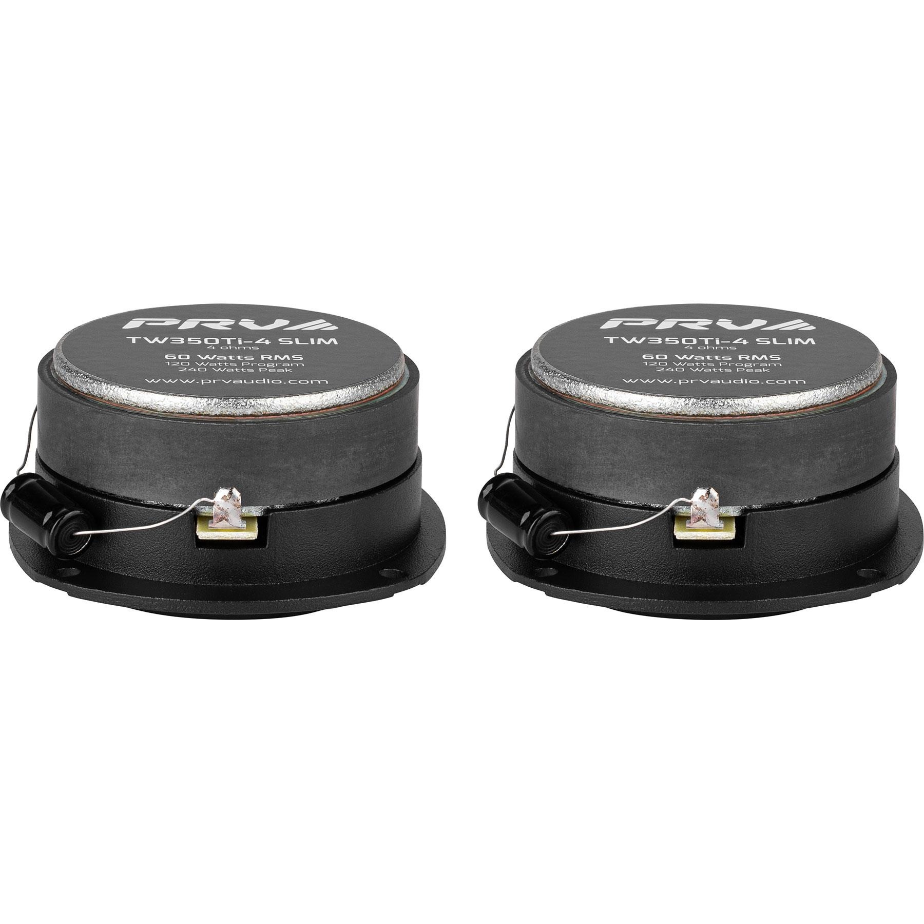TW350Ti-4 SLIM Bullet Super Tweeter Pair