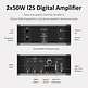 AA-AS32983 BerryBak HEV250 2x50W Amplifier with HDMI Extrator