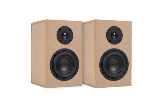 MK KIT Bookshelf Speaker Kit Pair with Knock-Down Cabinets