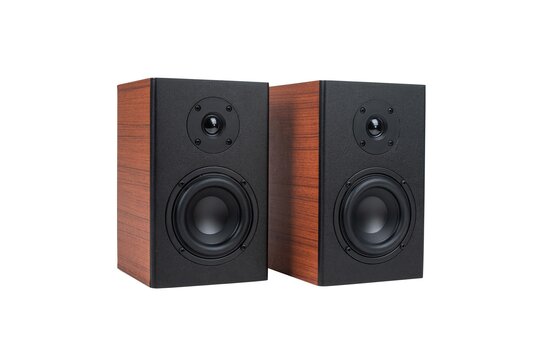 MK KIT Bookshelf Speaker Kit Pair with Knock-Down Cabinets