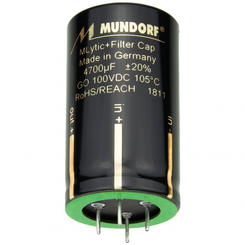 MLGO+100-4700 | 4700 µF | 20% | 100 V  Mlytic AG+ Power Condensator