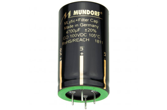 MLGO+160-1000 | 1000 µF | 20% | 160 V  Mlytic AG+ Power Condensator