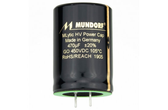 MLGO450-470 | 470 µF | 20% | 450 V | Mlytic HV Power Condensator