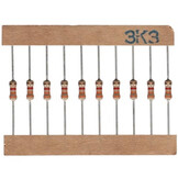 K/RES-E12 Carbon Film Resistor set | 610 pcs | 10E - 1M