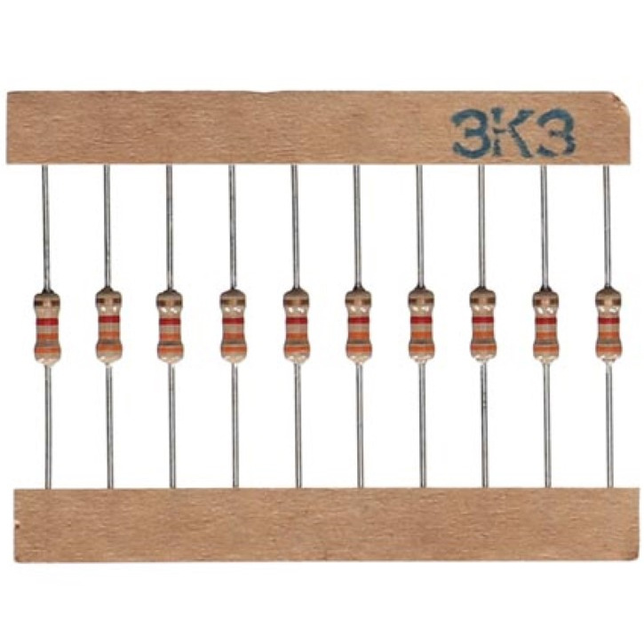 K/RES-E12 Carbon Film Resistor set | 610 pcs | 10E - 1M