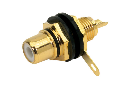 Cinch RCA Chassis Mount Black