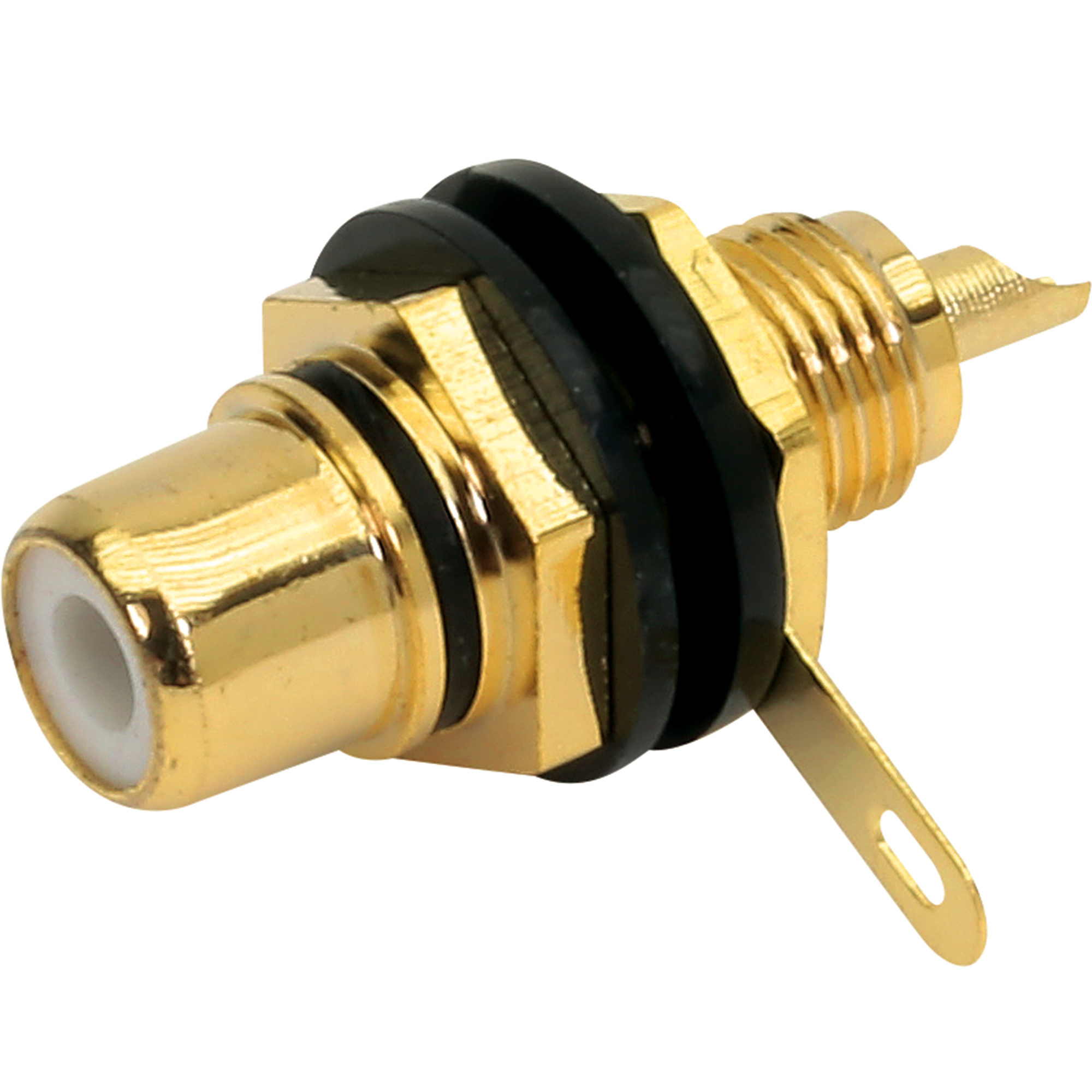 Cinch RCA Chassis Mount Black