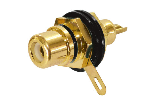 Cinch RCA Chassis Mount Black