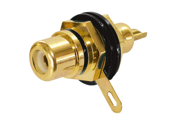 Cinch RCA Chassis black