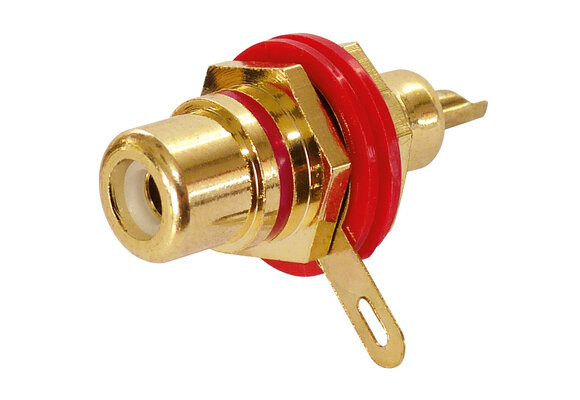 Cinch RCA Chassis red