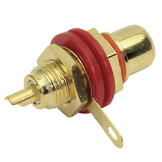 Cinch RCA Chassis Mount Red