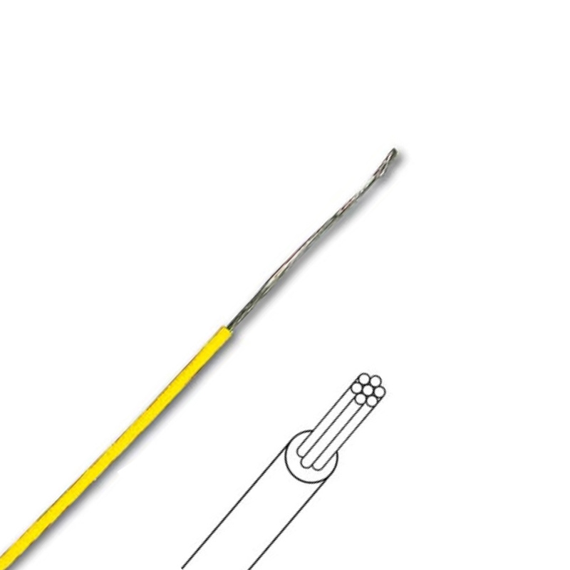 MOWY Multicore Hook-up Wire Yellow per meter