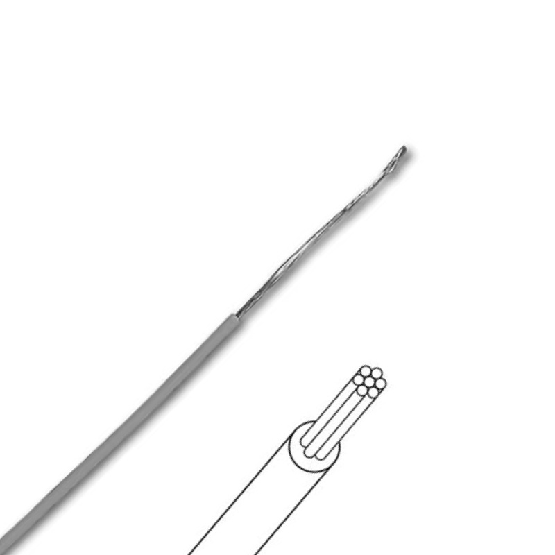 MOWGR Multicore Hook-up Wire Grey per meter