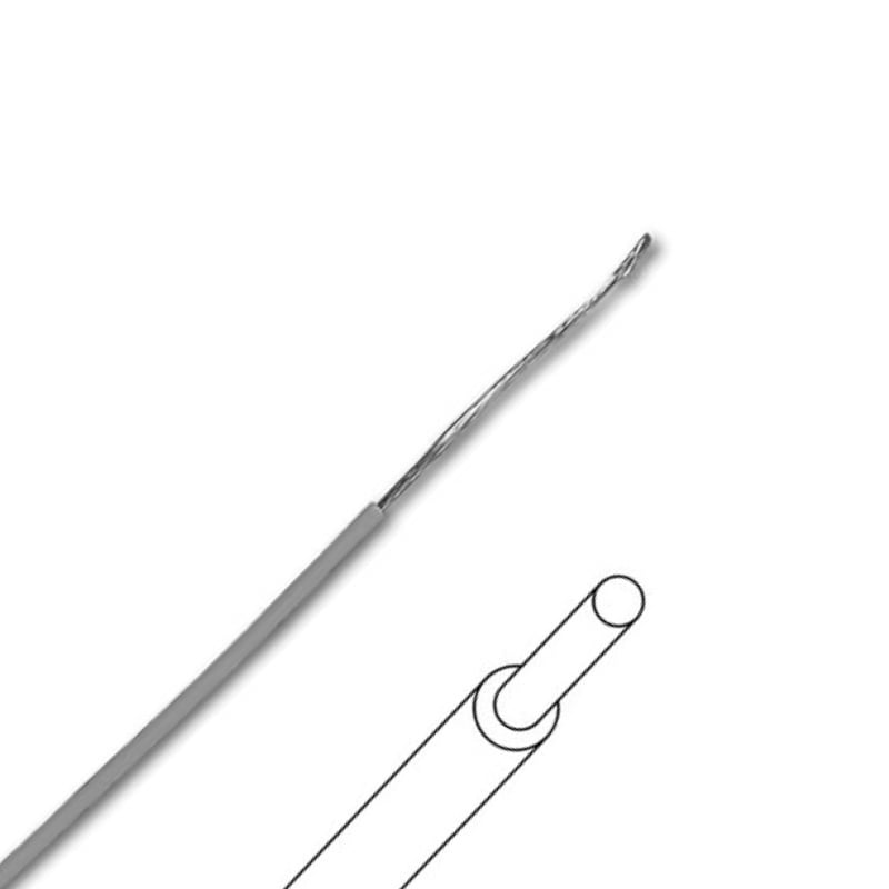 MOWMG Full Core Hook-up Wire Grey per meter