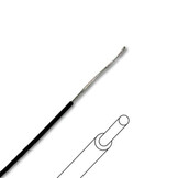 MOWMBK Full Core Hook-up Wire Black per meter