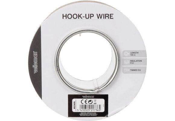 MOWMR Full Core Hook-up Wire Red