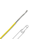 MOWMY Full Core Hook-up Wire Yellow per meter