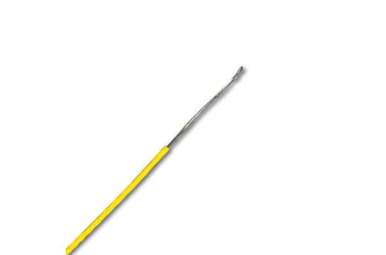 MOWMY Full Core Hook-up Wire Yellow per meter
