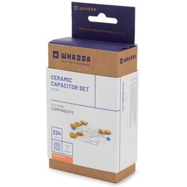 K/CAP1 Ceramic Capacitor set | 224 pcs | 10pF - 220nF