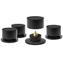 BA-4 High-End Assorbitori Nero Set Da 4 pcs.