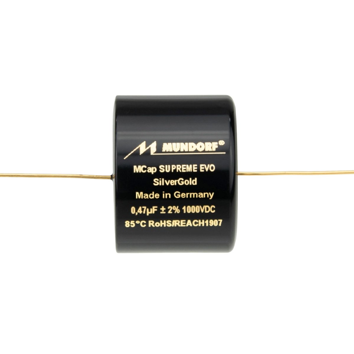 SESG-0,47T2.1000 | 0,47 µF | 2% | 1000 V | Mcap SUPREME EVO SILVERGOLD Öl Kondensator