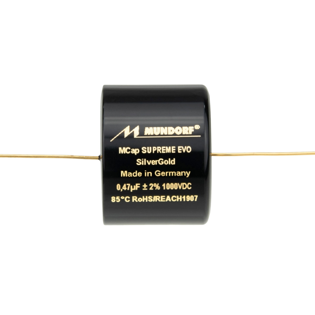 SESG-0,33T2.1000 | 0,33 µF | 2% | 1000 V | Mcap SUPREME EVO SILVERGOLD Öl Kondensator