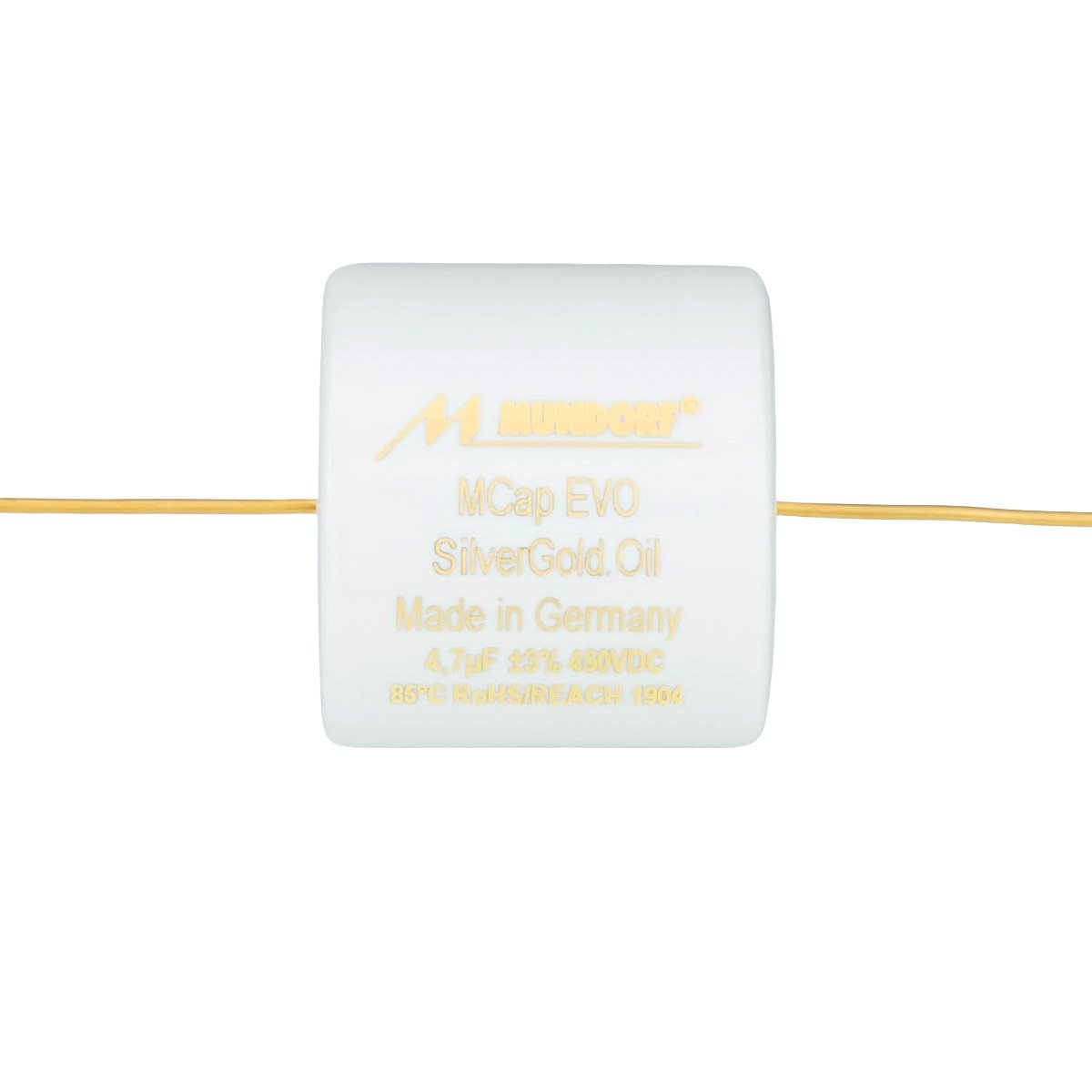 MESGO-220T3.250 | 220 µF | 3% | 250 V | Mcap EVO SILVERGOLD Öl Kondensator