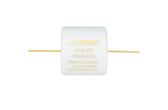 MESGO-56T3.350 | 56 µF | 3% | 350 V | Mcap EVO SILVERGOLD Öl Kondensator